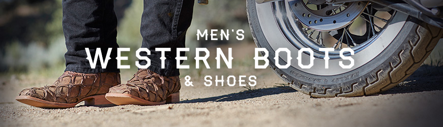 Men's Western Boots & Shoes