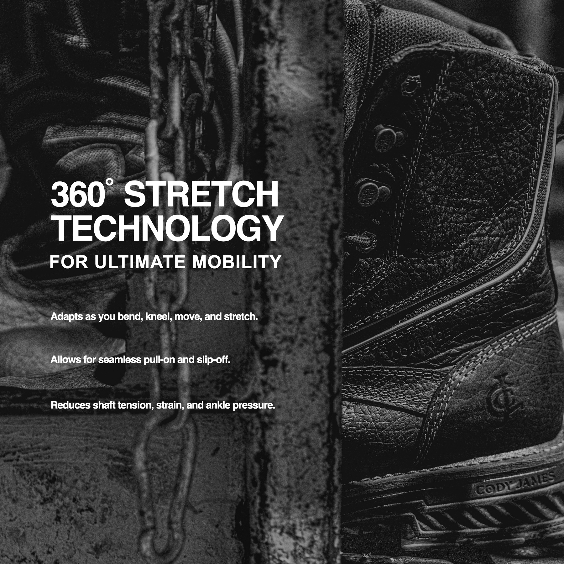 Disruptor Work Boots unstoppable movement that lasts all day long