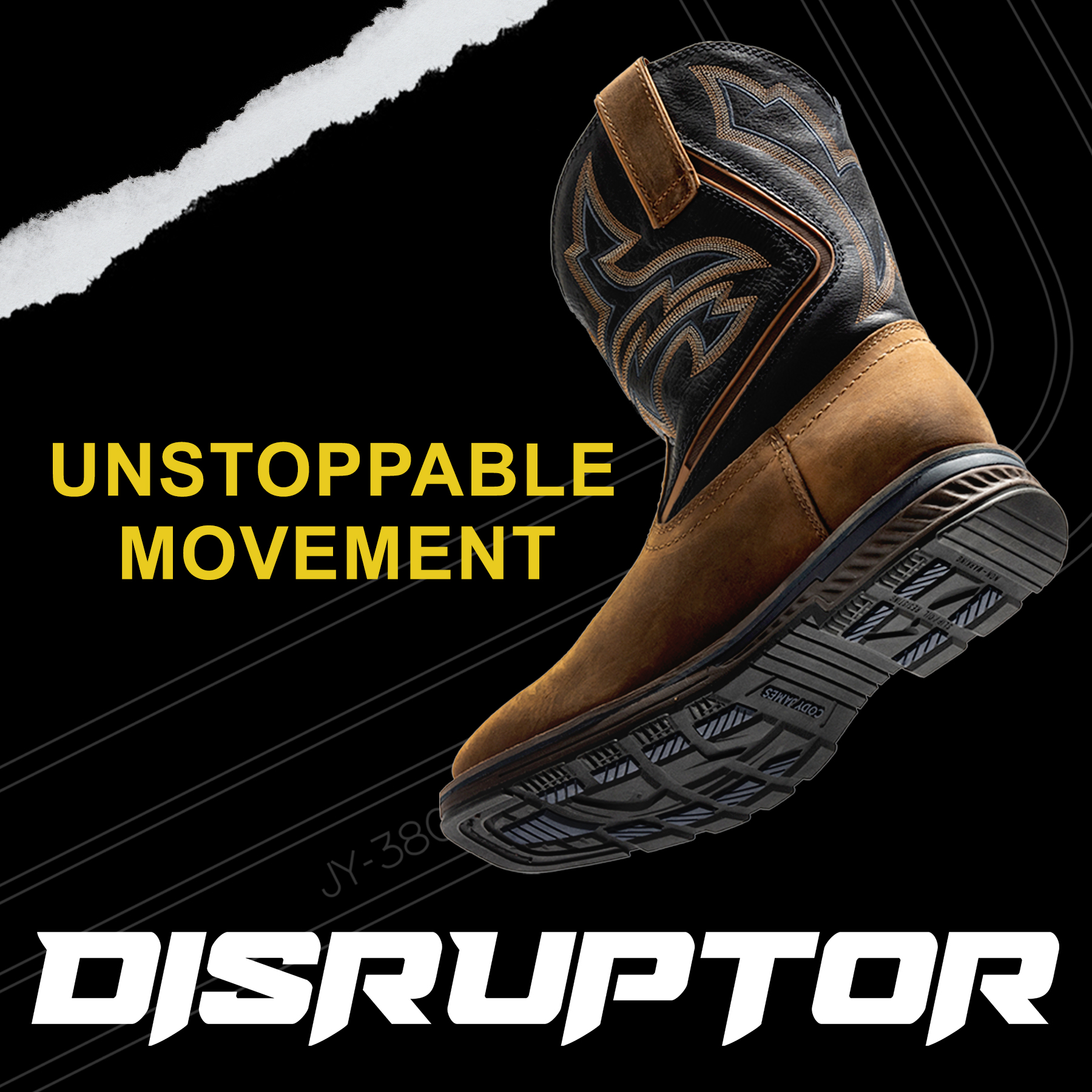 Disruptor Work Boots unstoppable movement that lasts all day long
