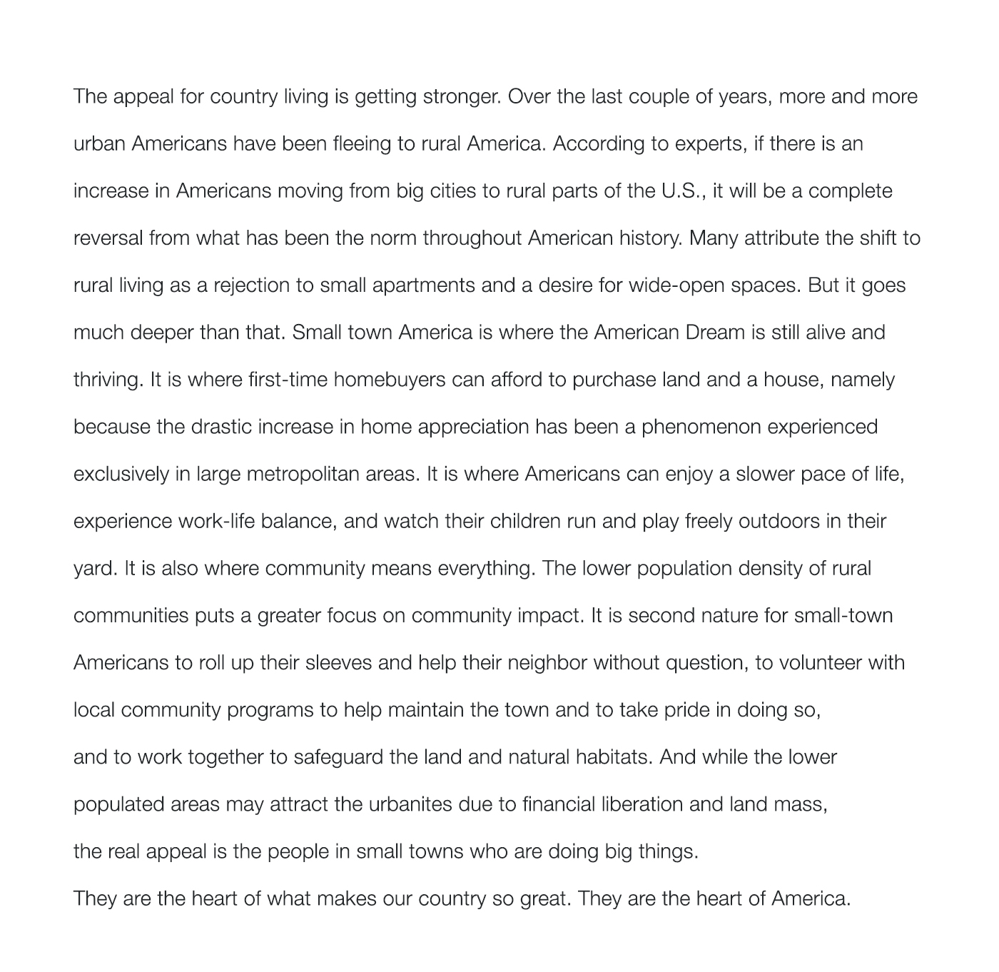 Heart Of America Lookbook - Shop Now