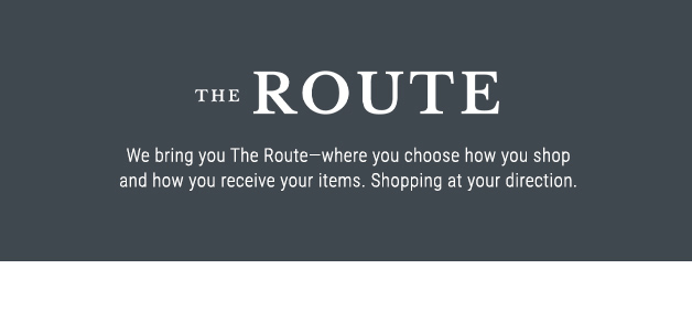 The Route - Shop Now