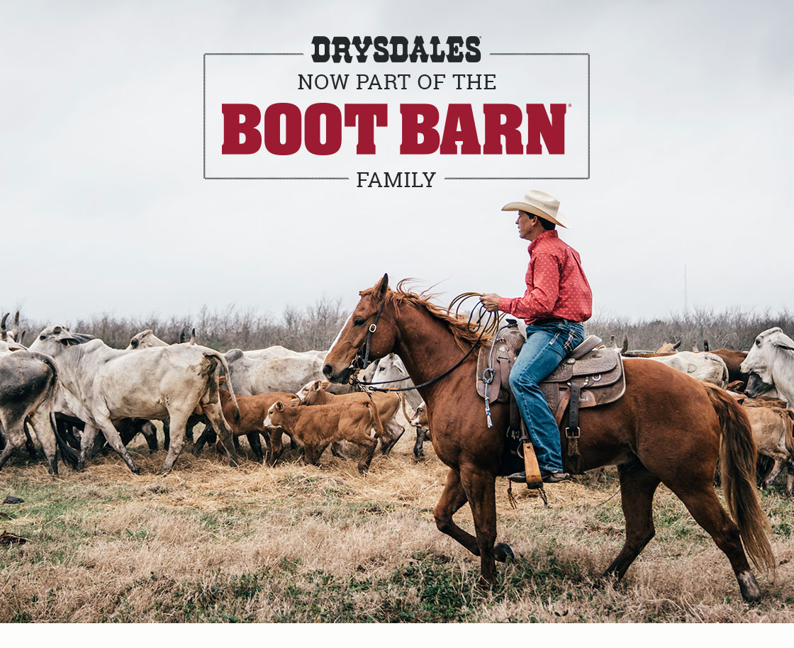 WELCOME DRYSDALE TO THE BOOT BARN FAMILY »
