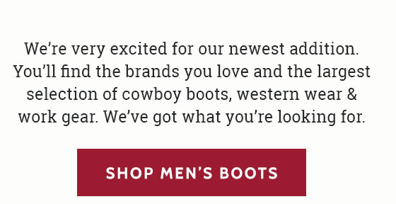 Shop Men’s Boots »