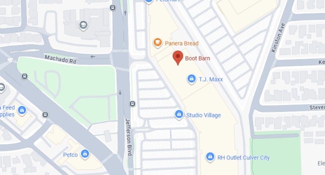Map to Culver City Location