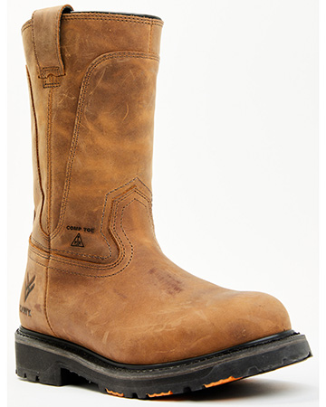 Hawx Men's 11-Inch Industrial Wellington Work Boots - Composite Toe