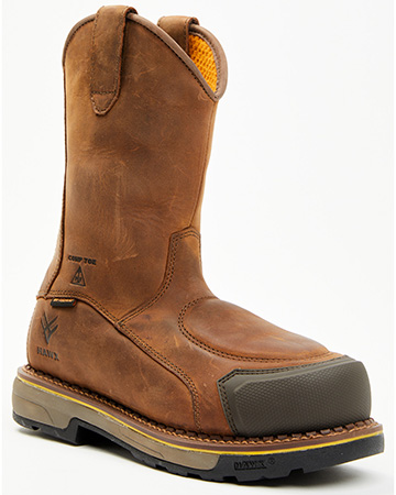Hawx Men's 10-Inch Internal Met Guard Pull-On Boots - Composite Toe