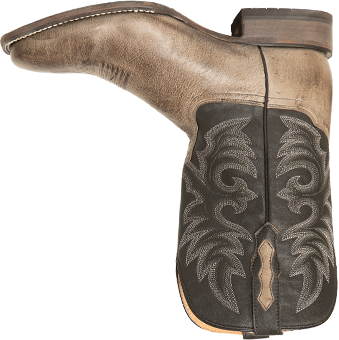 Cody James Men's Exotic Ostrich Belly Western Boots - Broad Square Toe