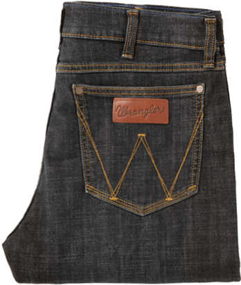 Wrangler Retro Men's Dax Dark Wash Slim Bootcut Stretch Denim Jeans