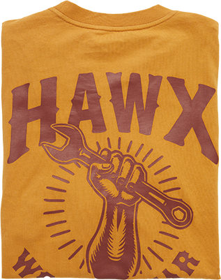 HAWX Solid Wrench Short Sleeve Graphic T-Shirt